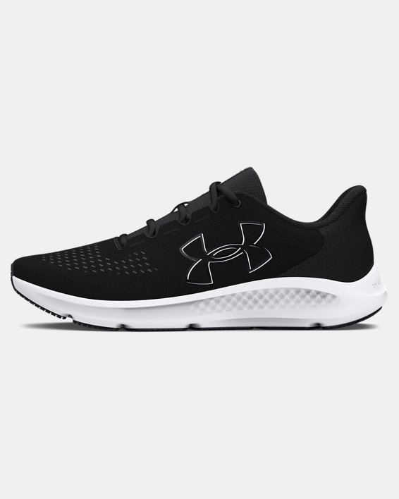 Women's UA Charged Pursuit 3 Big Logo Running Shoes in Black image number 5